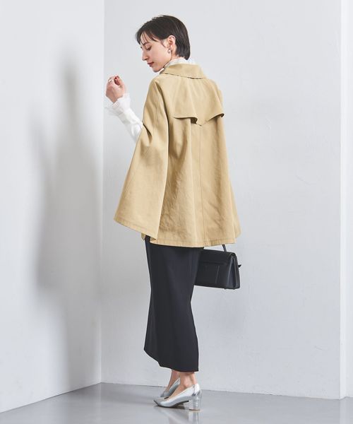 UNITED ARROWS ケープコート ショート ケープコート