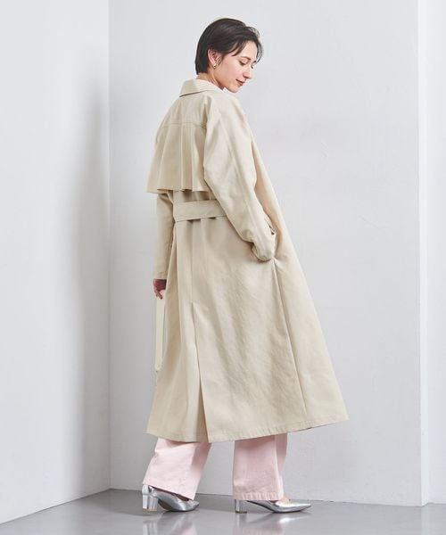 UNITED ARROWS/バックフレア  トレンチコート/トレンチコート