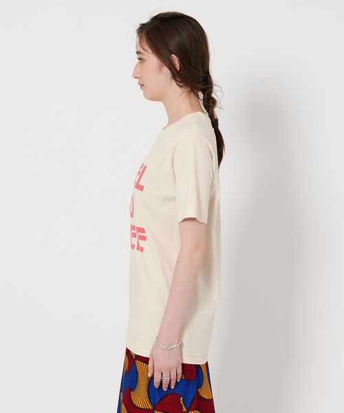 tシャツ 「別注」「MIXTA」FEEL FREE Tシャツ LT.GRAY レディース 別注】＜MIXTA＞FEEL FREE Tシャツ LT.GRAY（Tシャツ/カットソー