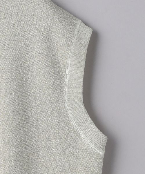 UNITED ARROWS COMFY ラメ ニットベスト新品タグ付き COMFY ラメ ニットベスト