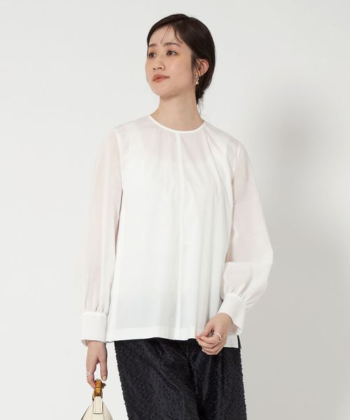 UNITED ARROWS/シアースリーブ ブラウス/シャツ / ブラウス