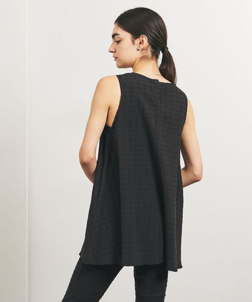 tシャツ 「別注」「Pheeta for TO UNITED ARROWS」シャーリング ノースリーブ カットソー レディース 別注】＜Pheeta for TO UNITED ARROWS＞シャーリング
