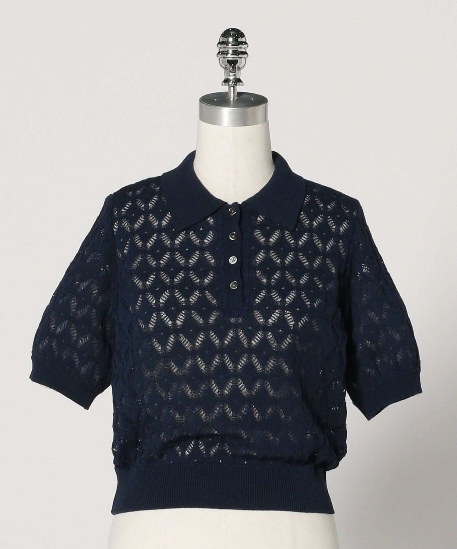 ユナイテッドアローズ ＊ ポロニット OVAL ポロニット