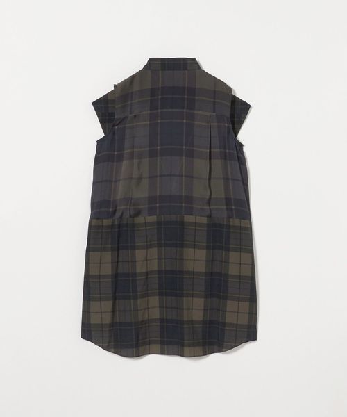 海外希少 【Sacai】 チェックプリントドレス フリル 柴田 みらの | @sacaiofficial の気になる新作商品をきてみまし