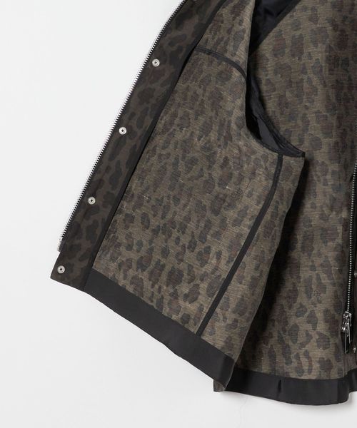 海外希少 【Sacai】レオパードジャケット ミリタリーカラー 楽天市場】sacai メンズ（柄ヒョウ・レオパード）の通販