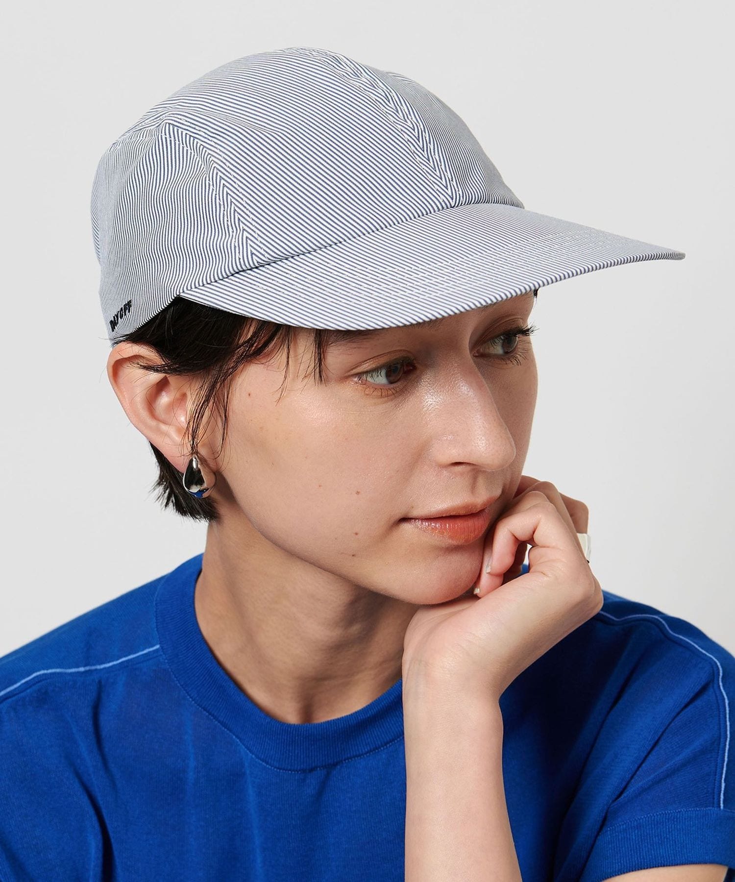 Share the Fantasy ストライプジェットキャップ 帽子 cap Share the Fantasy ストライプジェットキャップ 帽子 cap Share