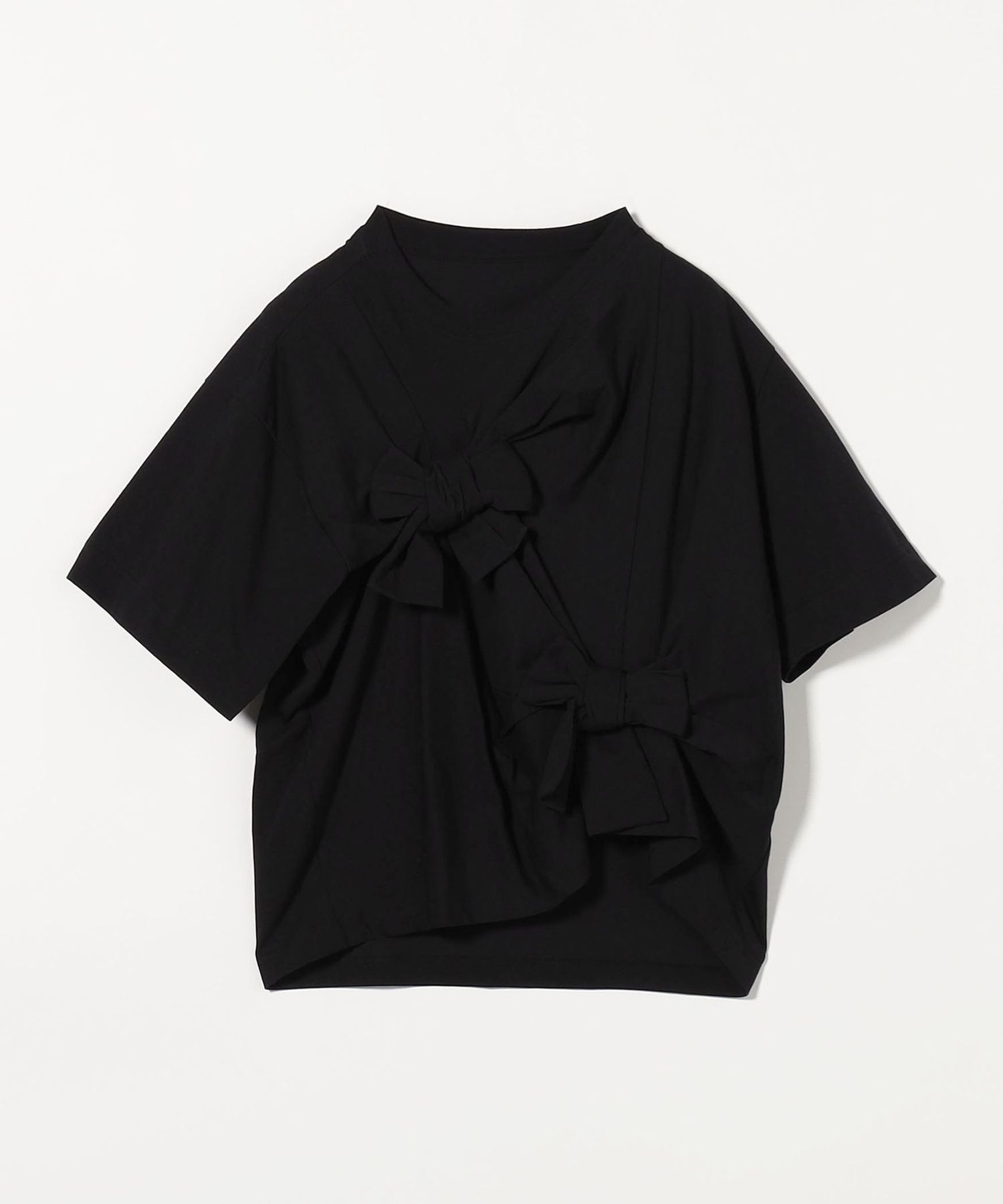 MUVEIL リボンノットTシャツ ネイビー38 リボンノットTシャツ | MUVEIL Online Shop