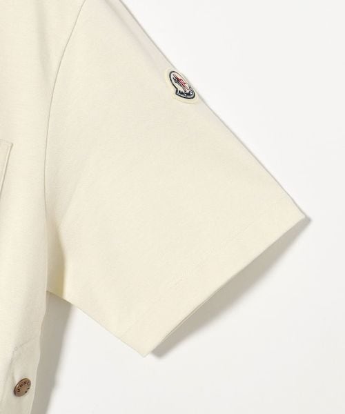 MONCLER＞ポケット サイドボタン Tシャツ