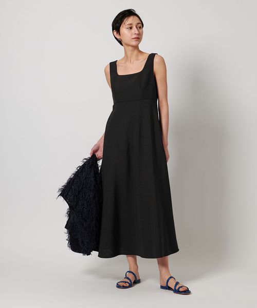 【試着のみ新品】UNITED ARROWS リネンワンピース25,300円の品 リネンライク ワンピース