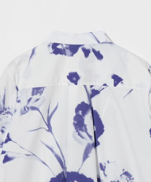 ★美品★ERDEM アーデム　ブラック✖️ブルー　フワラーワンピ GLOBAL WORK Smile Seed Store（グローバルワーク スマイル