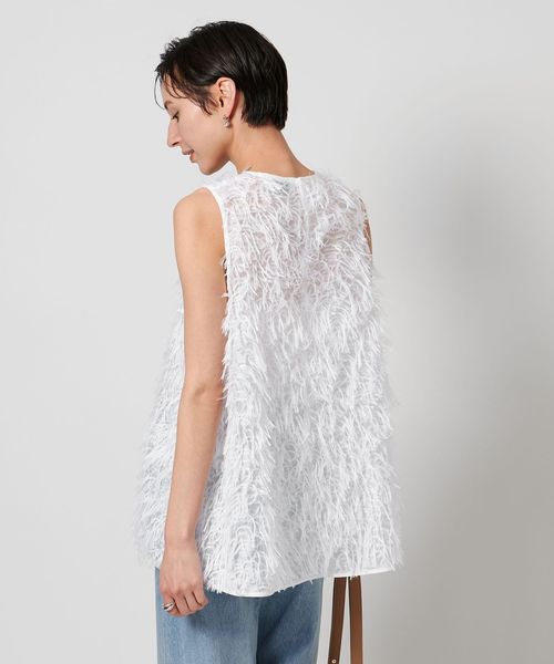 ユナイテッドアローズ ヘアリーカットジャガードチュニック ヘアリー カットジャガード チュニック