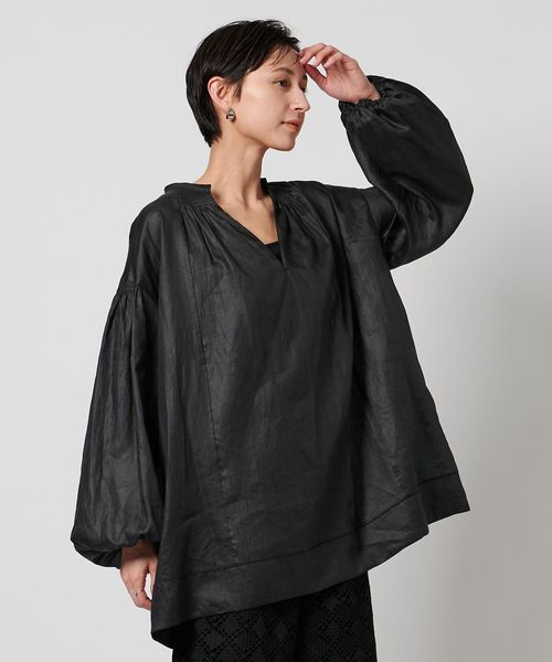 UNITED ARROWS/ラミー ギャザー ボリュームスリーブ ブラウス/シャツ / ブラウス