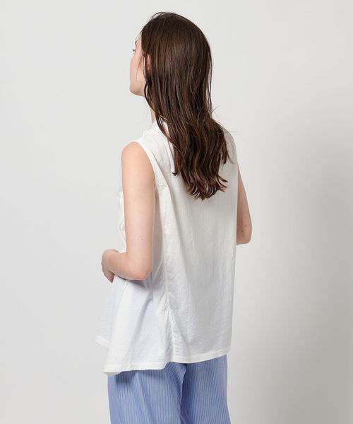 UNITED ARROWS/イレギュラーヘム ノースリーブ カットソー/Tシャツ / カットソー