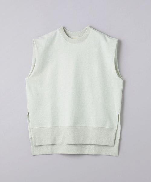 tシャツ 「TO UNITED ARROWS」ウラケ ノースリーブ カットソー レディース UNITED ARROWS tシャツ リブバイカラーパイピング ノースリーブ