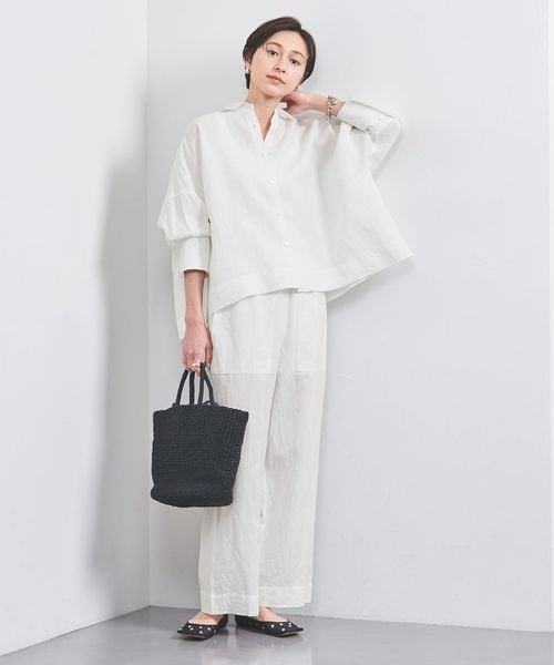 未使用タグ付✨ユナイテッドアローズ リネン ドルマン シャツ UNITED ARROWS（ユナイテッドアローズ）の「リネン ドルマン