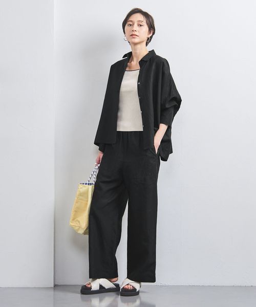 未使用タグ付✨ユナイテッドアローズ リネン ドルマン シャツ UNITED ARROWS（ユナイテッドアローズ）の「リネン ドルマン