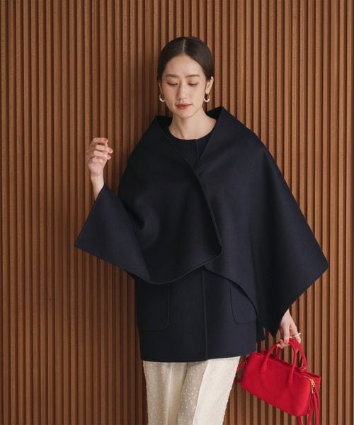 お値下げ！United Arrows ムートン　ストール UNITED ARROWS LTD. OUTLET｜<LOEFF>ムートン ショールカラー