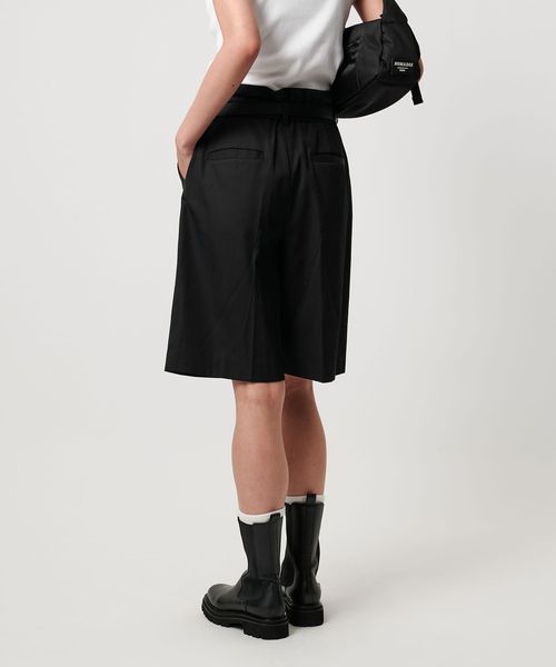 UNITED ARROWS & SONS ブラックハーフパンツ　L TO UNITED ARROWS＞ショートパンツ