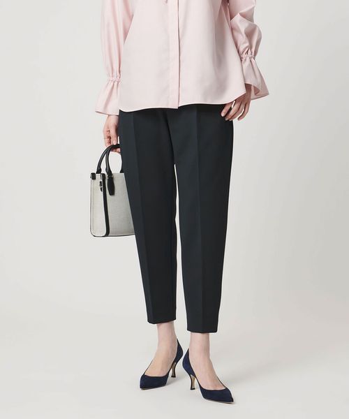 UNITED ARROWS/SPONGY タック テーパードパンツ/スラックス