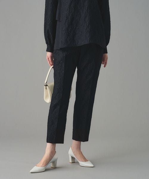 UNITED ARROWS/GISHA 2トーン ジャガード パンツ/スラックス