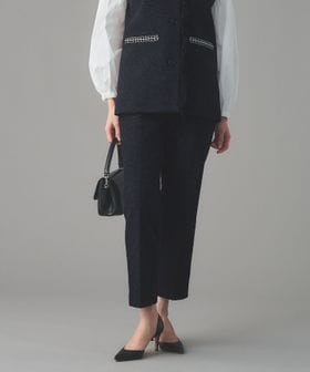 UNITED ARROWS/2トーン ツイードライク パンツ/スラックス