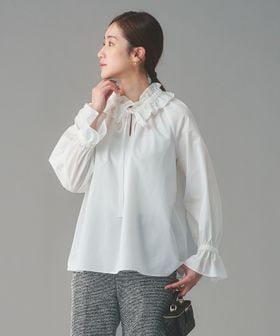 UNITED ARROWS/レースフリルカラー 2WAY ブラウス/シャツ / ブラウス