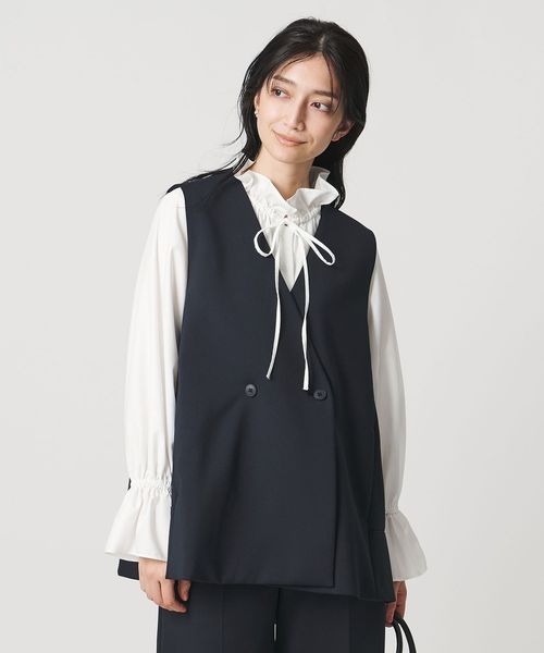 UNITED ARROWS/SPONGY バックフレア ベスト/ベスト