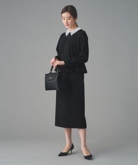 UNITED ARROWS/SPONGY ペプラム ワンピース/ワンピース