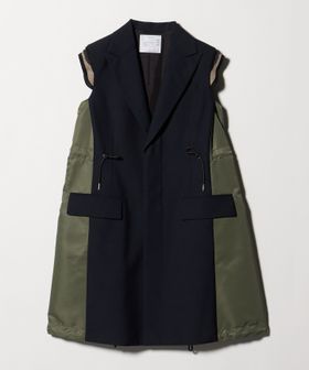 sacai/＜sacai＞スーティング ドッキング ベスト/ベスト