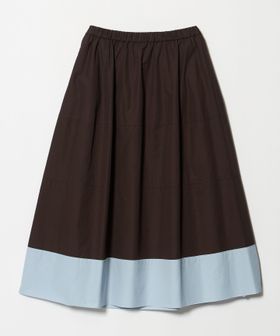 UNITED ARROWS/シルキー ギャザー フレア スカート ‐ウォッシャブル‐/ミモレ / ロング