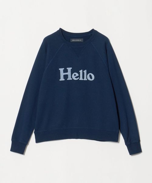 MADISONBLUE/＜MADISONBLUE＞HELLO ウラケスウェット/スウェット / パーカー