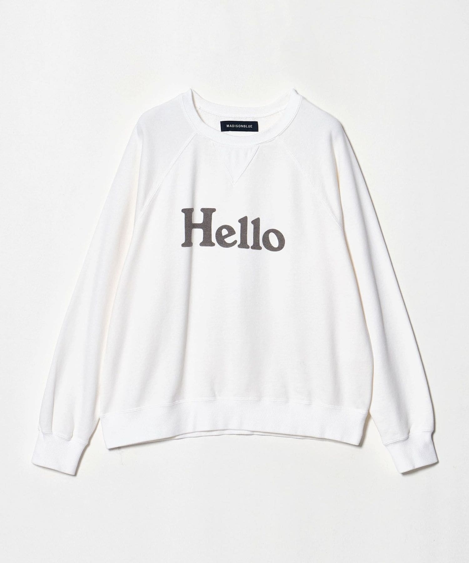 MADISONBLUE＞HELLO ウラケスウェット