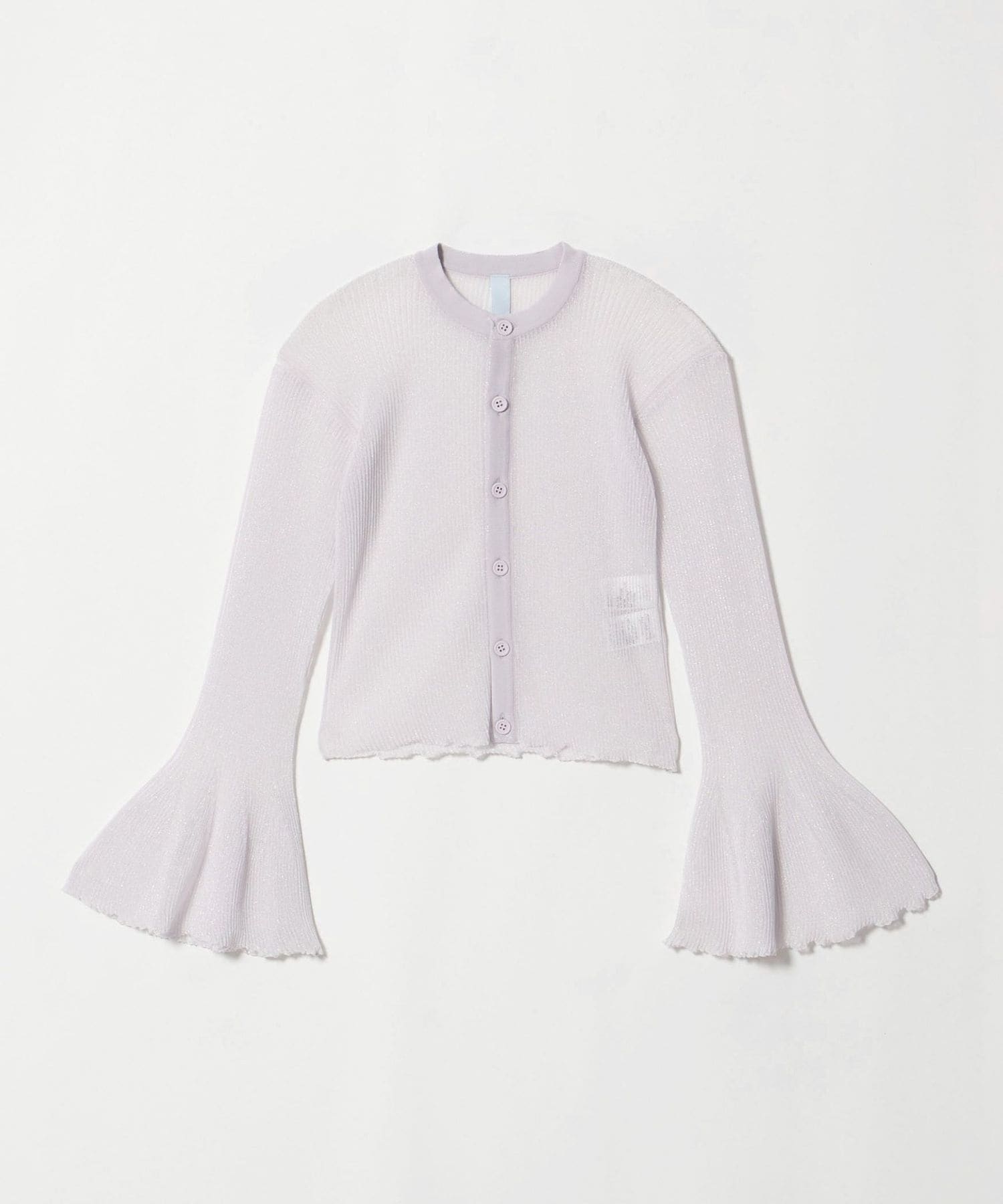 CFCL HYPHA LUCENT BELL SLEEVE カーディガン CFCL＞HYPHA LUCENT GLITTER ベルスリーブ カーディガン