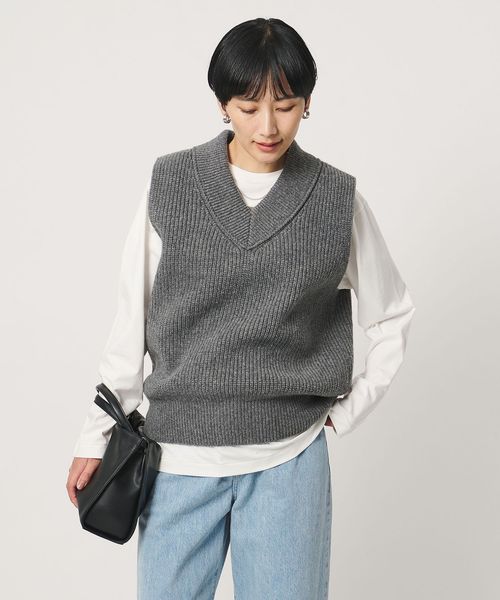 SLOANE/【別注】＜SLOANE＞Vネック ベスト/ベスト