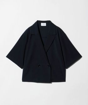 UNITED ARROWS/ツイル ハーフスリーブ シャツ ジャケット ‐ストレッチ 防シワ 接触冷感‐/シャツ / ブラウス