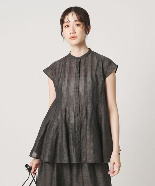 UNITED ARROWS/フレンチスリーブ ブラウス ‐ウォッシャブル‐/シャツ / ブラウス