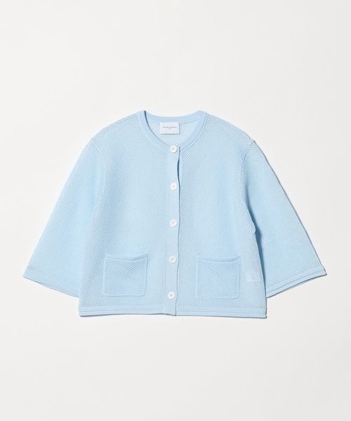 UNITED ARROWS/コットン メッシュ カーディガン/カーディガン / ボレロ