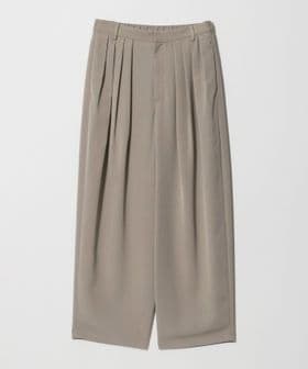 UNITED ARROWS/タック ビッグ ワイドパンツ/スラックス