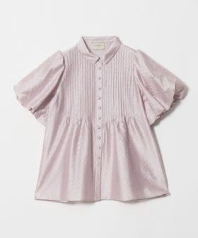 UNITED ARROWS/ドットエンボス ピンタック ブラウス ‐ウォッシャブル‐/シャツ / ブラウス