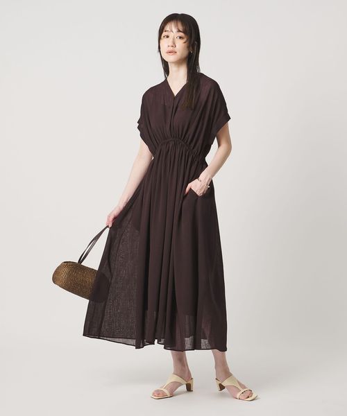 UNITED ARROWS/スラブ シアー ワンピース ‐ウォッシャブル‐/ワンピース