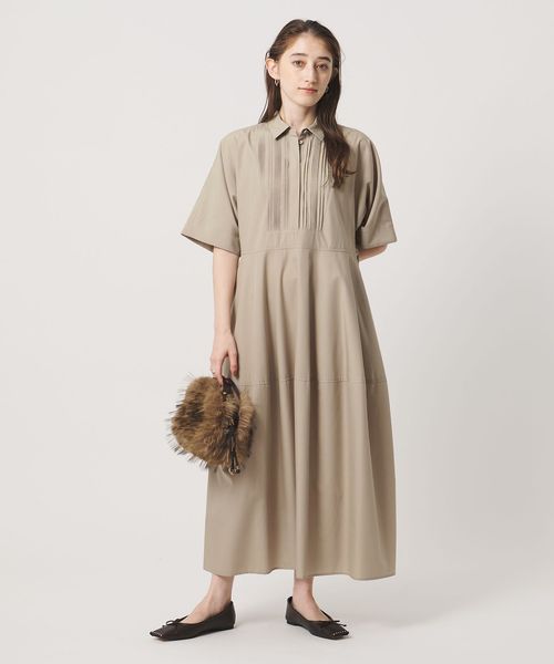 UNITED ARROWS/タック シャツ ワンピース/ワンピース