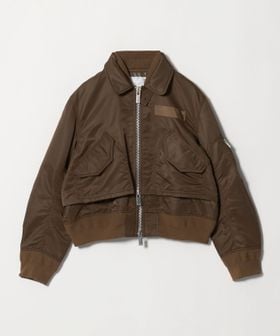 sacai/＜sacai＞バック プリーツ ブルゾン/その他コート / ブルゾン