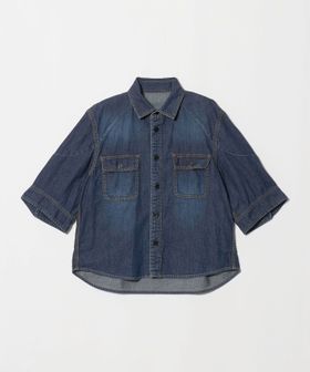 sacai/＜sacai＞パフスリーブ デニムシャツ/シャツ / ブラウス