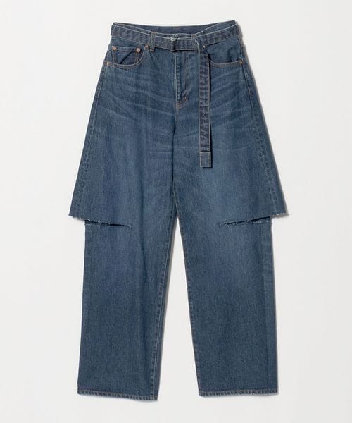 sacai/＜sacai＞カットオフ デニムパンツ/デニムパンツ
