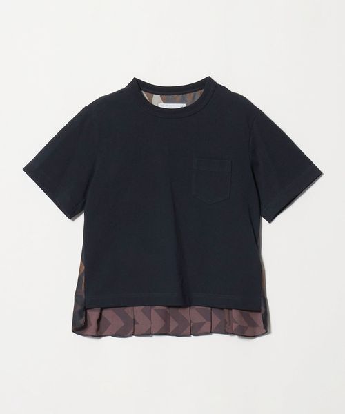 sacai/＜sacai×A.P.C＞キルト Tシャツ/Tシャツ / カットソー