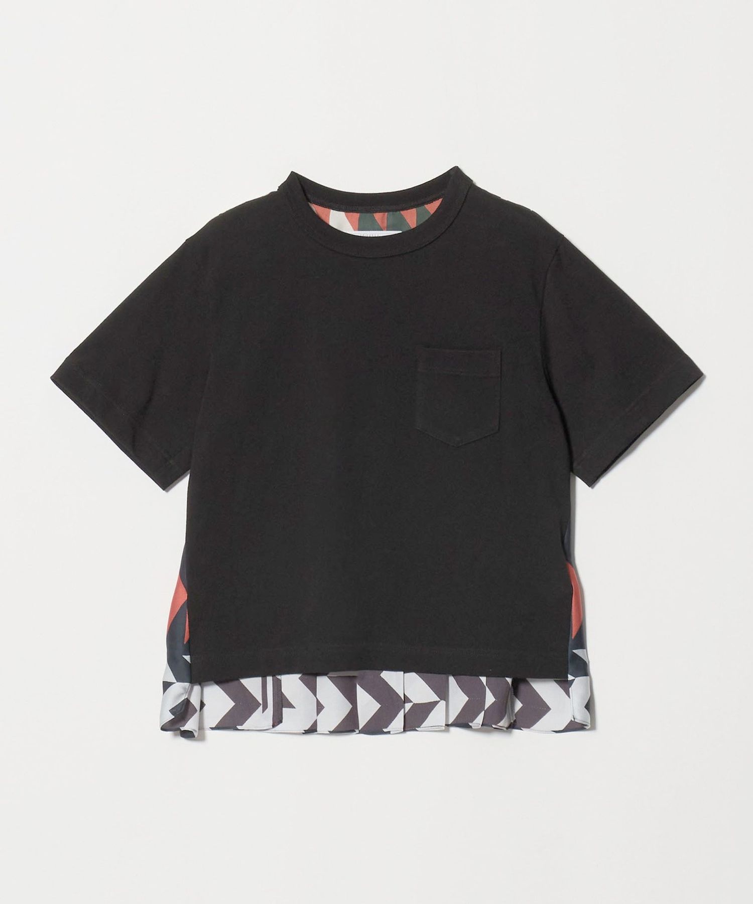 sacai×A.P.C＞キルト Tシャツ