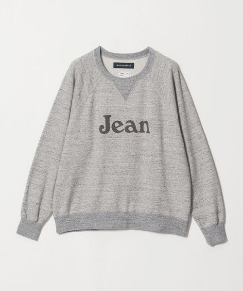 MADISONBLUE/＜MADISONBLUE＞JEAN クルーネック スウェット GRAY/スウェット / パーカー