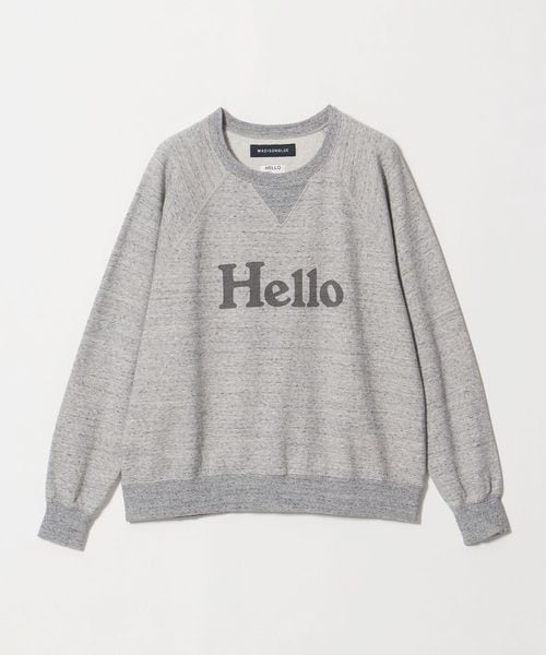 MADISONBLUE/＜MADISONBLUE＞ HELLO スウェット/スウェット / パーカー