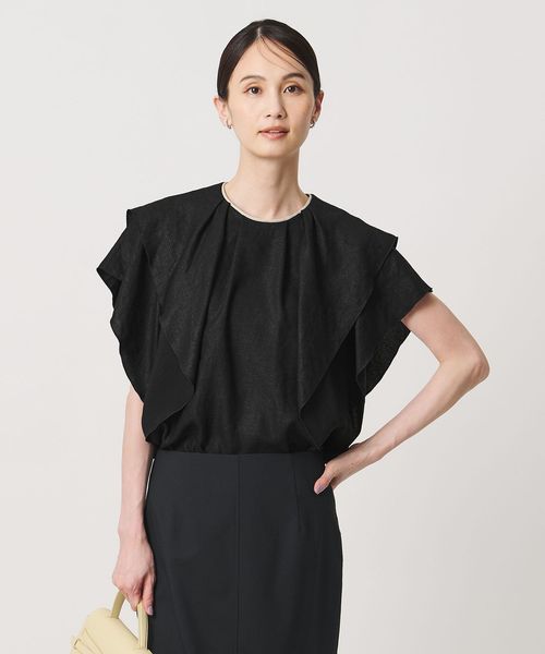 UNITED ARROWS/Spiree IAS フレア ブラウス ‐接触冷感 UVカット ウォッシャブル‐/シャツ / ブラウス
