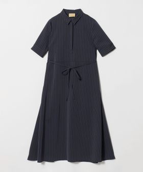 UNITED ARROWS/ピンストライプ レギュラーカラー ワンピース ‐ウォッシャブル‐/ワンピース